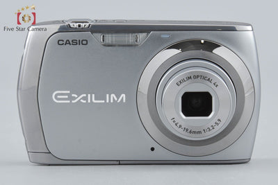 【中古】CASIO カシオ EXILIM EX-Z370 シルバー コンパクトデジタルカメラ 元箱付き