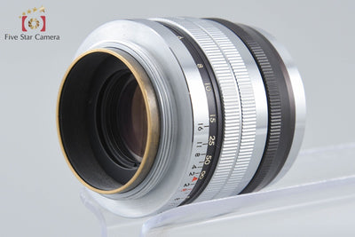 [Used] Tokyo Kogaku TOPCON Topcor-S 50mm f/2 L39 Leica Screw Mount