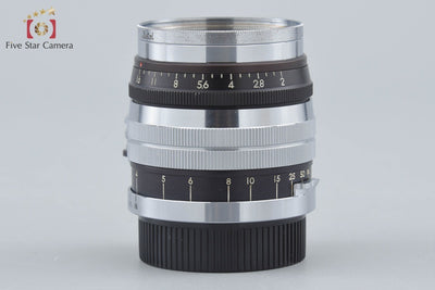 [Used] Tokyo Kogaku TOPCON Topcor-S 50mm f/2 L39 Leica Screw Mount
