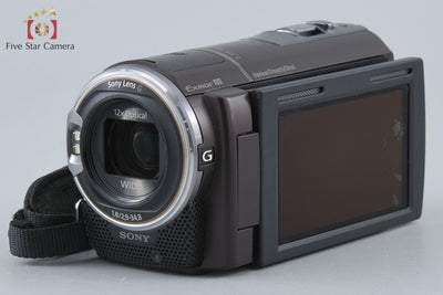 【中古】SONY ソニー HANDYCAM HDR-CX590V ボルドーブラウン デジタルビデオカメラ