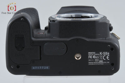 [Used] PENTAX K-5 IIs Digital SLR Camera, Low Shutter Count