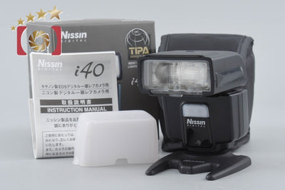 【中古】Nissin ニッシン i40 ストロボ ニコン用
