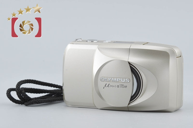 【中古】OLYMPUS オリンパス μ[mju:]-II ミューII 170 VF コンパクトフィルムカメラ