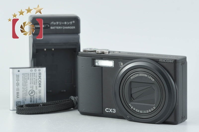 【中古】RICOH リコー CX3 コンパクトデジタルカメラ シャッター回数僅少