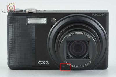 [Used] RICOH CX3 Compact Digital Camera, Low Shutter Count
