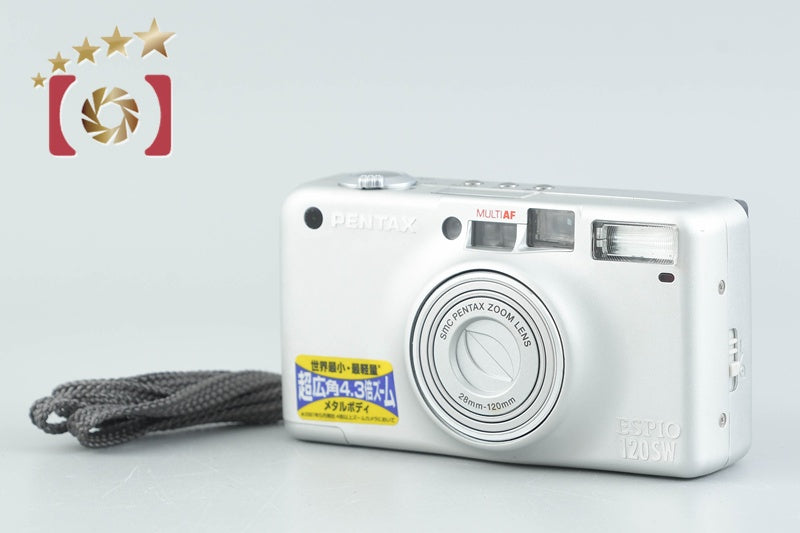 [Used] PENTAX Pentax ESPIO 120SW Silver Compact Film Camera