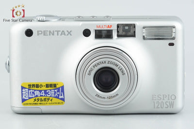 [Used] PENTAX Pentax ESPIO 120SW Silver Compact Film Camera