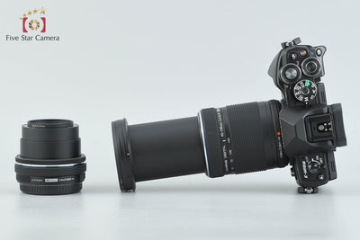 [Used] OLYMPUS OM-D E-M10 Mark III EZ Double Zoom Kit Black - Low Shutter Count