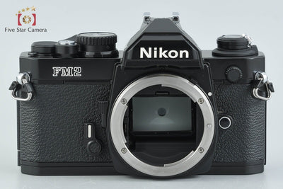 [Used] Nikon New FM2 Late Model Black Film SLR Camera