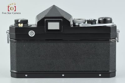 [Used] Nikon F Eye-level Early Black Film SLR Camera