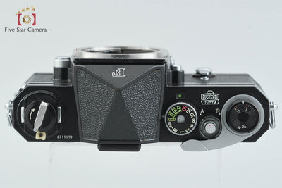 [Used] Nikon F Eye-level Early Black Film SLR Camera