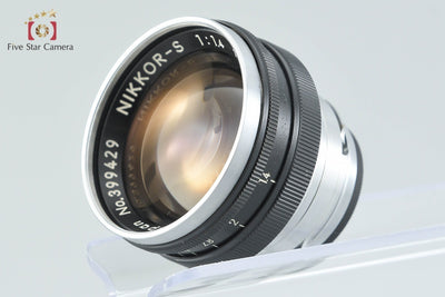 [Used] Nikon SP Early Model Cloth Shutter Silver + NIKKOR-S 50mm f/1.4