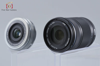 [Used] OLYMPUS OM-D E-M10 Mark III EZ Double Zoom Kit Silver, Low Shutter Count