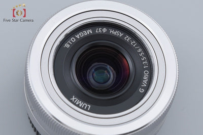 [Used] Panasonic LUMIX G VARIO 12-32mm f/3.5-5.6 ASPH. MEGA O.I.S. H-FS12032 Silver