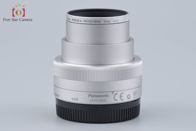 [Used] Panasonic LUMIX G VARIO 12-32mm f/3.5-5.6 ASPH. MEGA O.I.S. H-FS12032 Silver