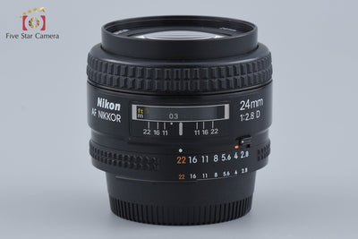 【中古】Nikon ニコン AF NIKKOR 24mm f/2.8 D
