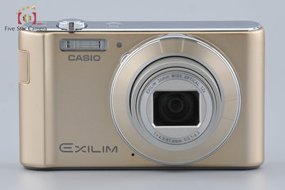 [Used] Casio EXILIM EX-ZS190 Gold Compact Digital Camera