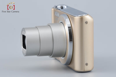 [Used] Casio EXILIM EX-ZS190 Gold Compact Digital Camera