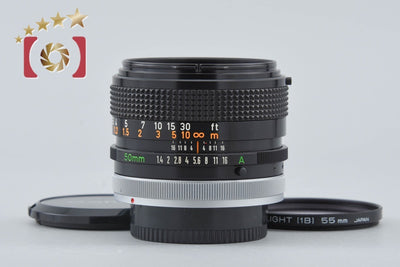 [Used] Canon FD 50mm f/1.4 S.S.C.