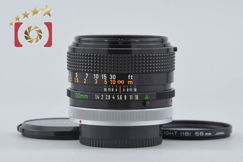【中古】Canon キヤノン FD 50mm f/1.4 S.S.C.