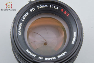 [Used] Canon FD 50mm f/1.4 S.S.C.