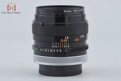[Used] Canon FD 50mm f/1.4 S.S.C.
