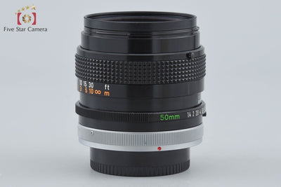 [Used] Canon FD 50mm f/1.4 S.S.C.