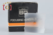 [Used] ZENZA BRONICA 135 Focusing Screen S for SQ with Original Box