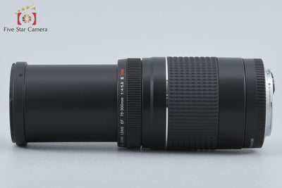 【中古】Canon キヤノン EF 75-300mm f/4-5.6 III USM