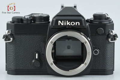 [Used] Nikon FE Black Film SLR Camera