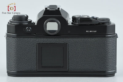 [Used] Nikon FE Black Film SLR Camera