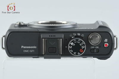 [Used] Panasonic LUMIX DMC-GF1 Esprit Black Mirrorless Camera, Low Shutter Count