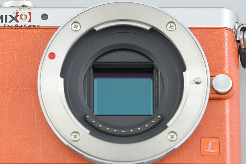 【中古】Panasonic パナソニック LUMIX DMC-GM1 オレンジ ミラーレス一眼カメラ シャッター回数僅少 - 8枚目
