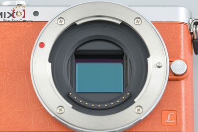 【中古】Panasonic パナソニック LUMIX DMC-GM1 オレンジ ミラーレス一眼カメラ シャッター回数僅少 - 8枚目