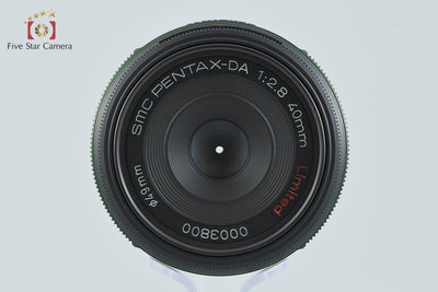 【中古】PENTAX ペンタックス SMC DA 40mm f/2.8 Limited ブラック