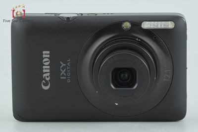 [Used] Canon IXY Digital 220 IS Black Compact Digital Camera with Original Box