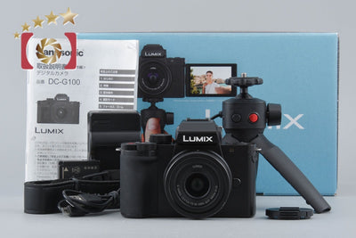 [Used] Panasonic LUMIX DC-G100V Standard Zoom Lens Kit, Low Shutter Count, with Original Box