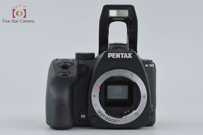 【中古】PENTAX ペンタックス K-70 ブラック デジタル一眼レフカメラ シャッター回数僅少 元箱付き