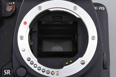 【中古】PENTAX ペンタックス K-70 ブラック デジタル一眼レフカメラ シャッター回数僅少 元箱付き