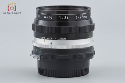 [Used] Nikon Nikkor-H Auto 28mm f/3.5