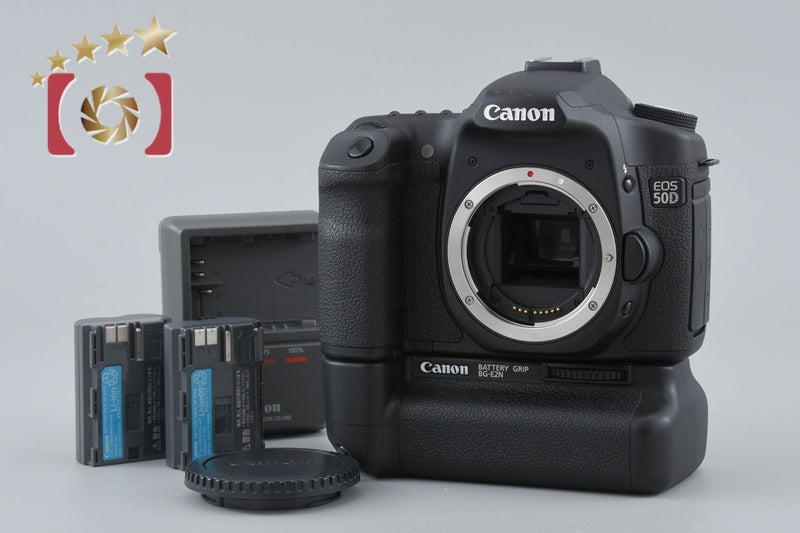 [Used] Canon EOS 50D + BG-E2N Battery Grip