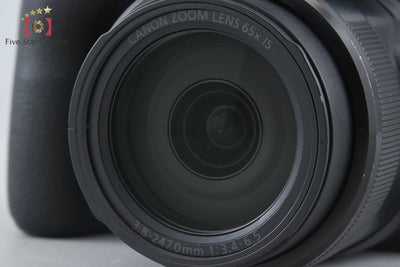 【中古】Canon キヤノン PowerShot SX70 HS ブラック コンパクトデジタルカメラ