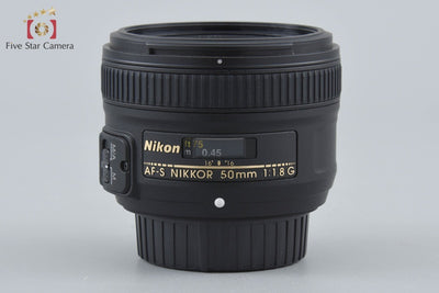 【中古】Nikon ニコン AF-S NIKKOR 50mm f/1.8 G