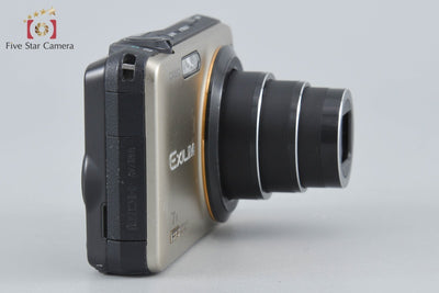 【中古】CASIO カシオ HIGH SPEED EXILIM EX-ZR15 ゴールド コンパクトデジタルカメラ