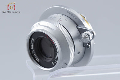 [Used] Voigtlander フォクトレンダー HELIAR 50mm f/3.5 BESSA T HELIAR 101 YEARS MODEL Set Lens L39 Leica Screw Mount