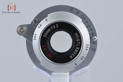 [Used] Voigtlander フォクトレンダー HELIAR 50mm f/3.5 BESSA T HELIAR 101 YEARS MODEL Set Lens L39 Leica Screw Mount