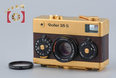 [Used] Rollei 35S Gold 60th Anniversary Model Compact Film Camera, Overhauled in April 2026