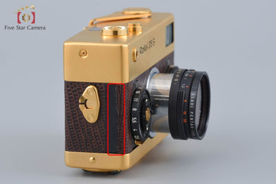 [Used] Rollei 35S Gold 60th Anniversary Model Compact Film Camera, Overhauled in April 2026