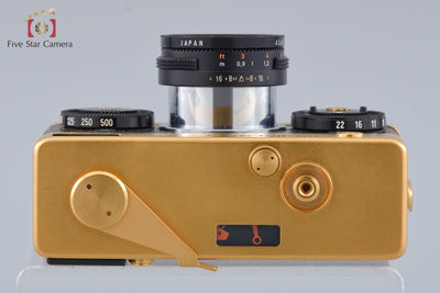 [Used] Rollei 35S Gold 60th Anniversary Model Compact Film Camera, Overhauled in April 2026