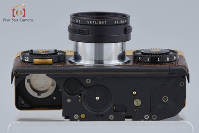 [Used] Rollei 35S Gold 60th Anniversary Model Compact Film Camera, Overhauled in April 2026